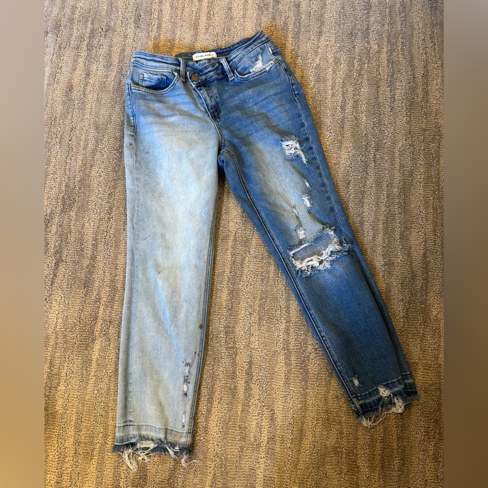 Flying Monkey Two-Tone Blue Jeans